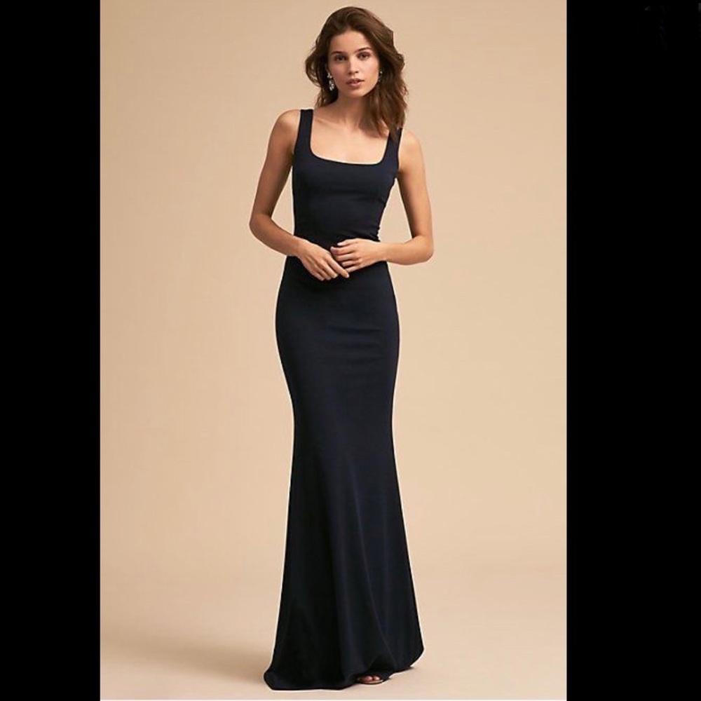 Black Lucy Dress BHLDN Katie May
